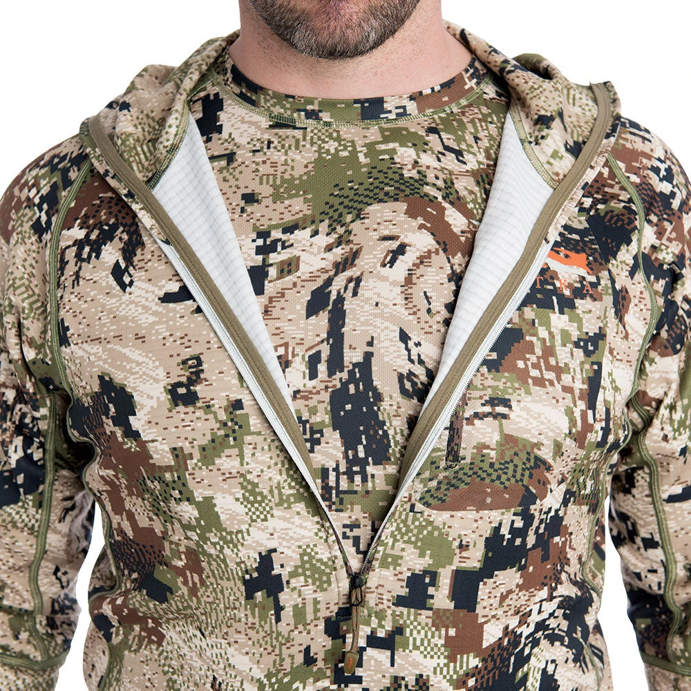 'Sitka' Men's Heavyweight Hoody - Optifade Subalpine - Image 5