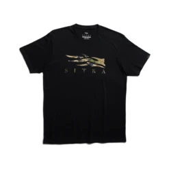 'Sitka' Men's Optifade Icon Tee - Black Subalpine