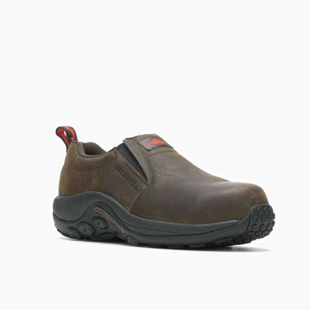 'Merrell' Men's Jungle Moc Leather EH Comp Toe - Espresso (Wide) - Image 4