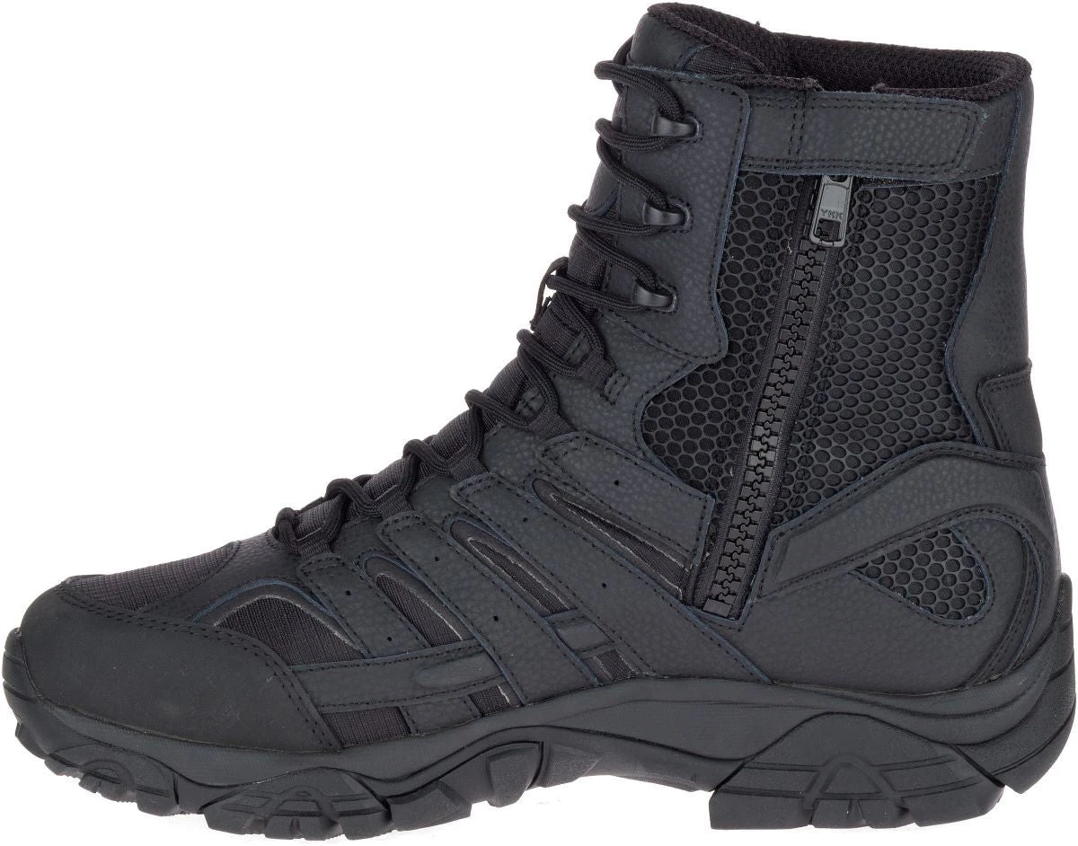 'Merrell' Unisex 8" Moab 2 Tactical WP Soft Toe - Black - Image 7