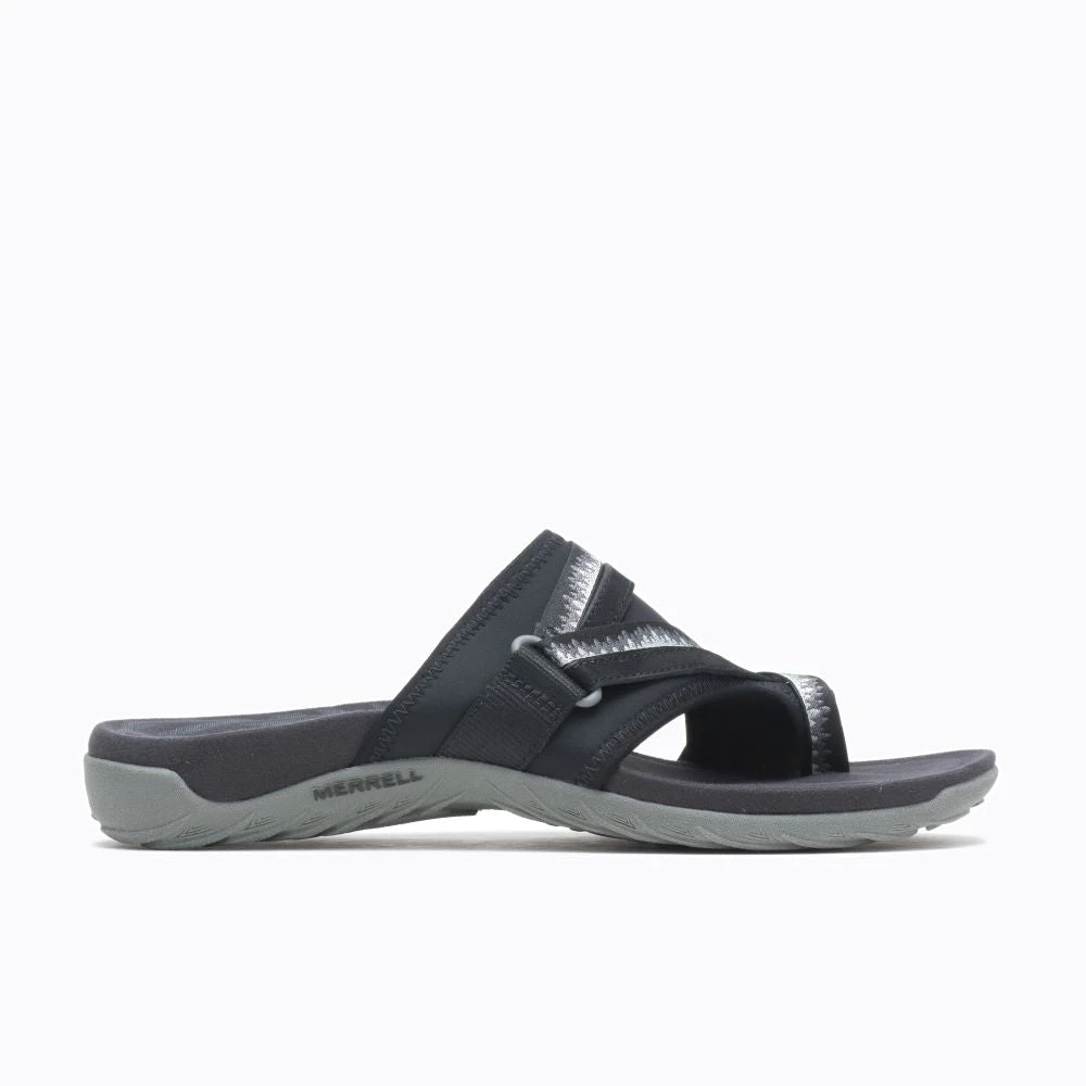 'Merrell' Women's Terran 3 Cush Post Sandal - Black - Image 4