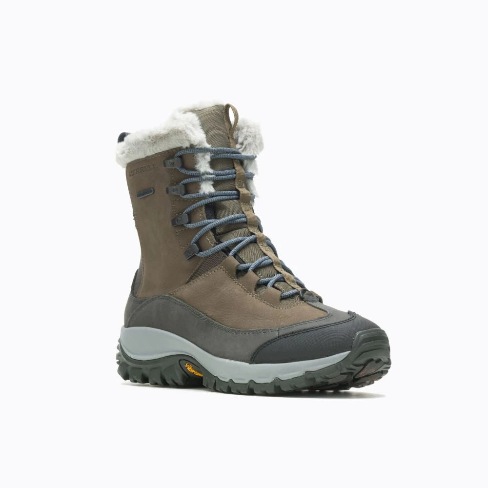 'Merrell' Women's Thermo Rhea 200GR WP Winter Mid Hiker - Olive - Image 5