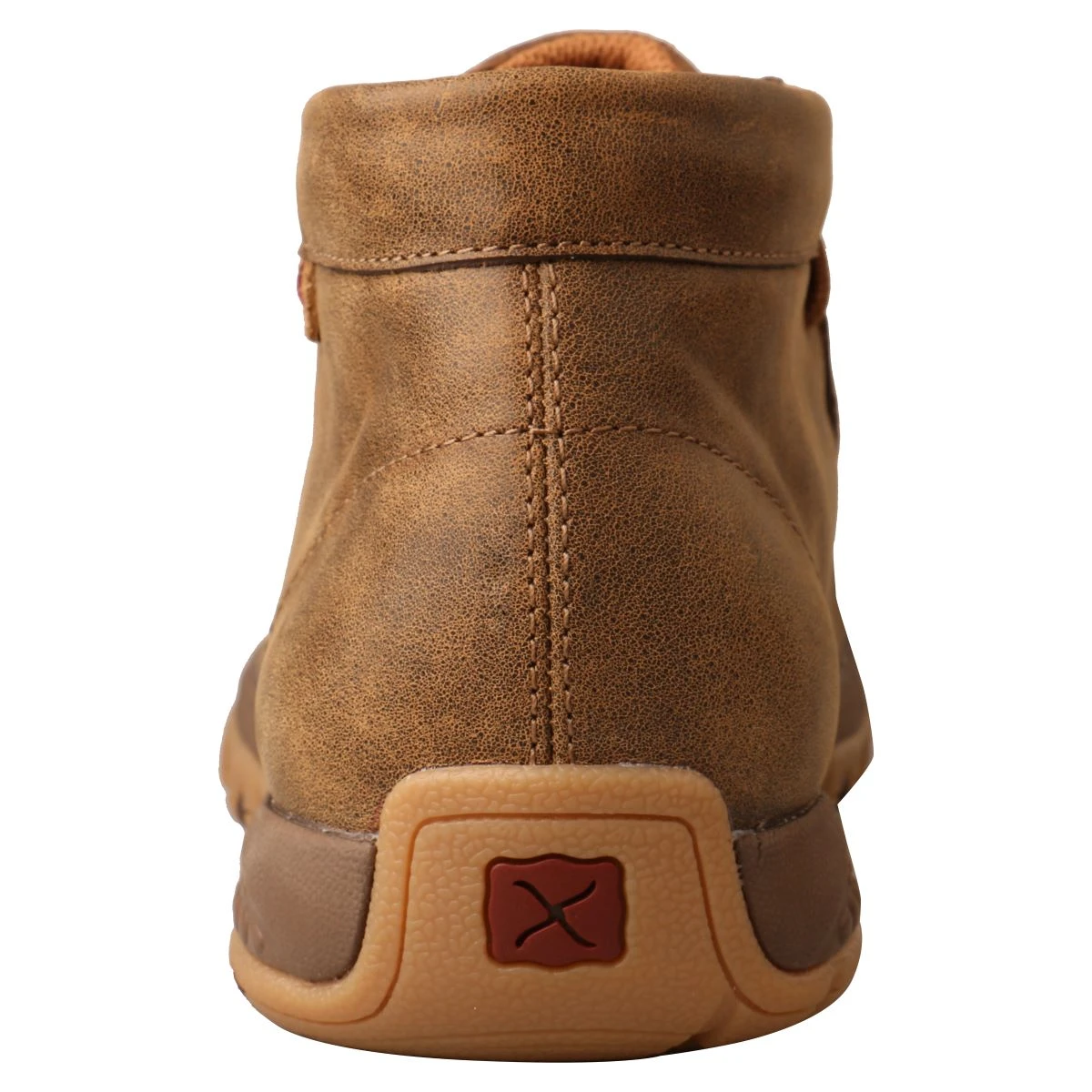 'Twisted X' Men's CellStretch® Chukka Driving Moc - Bomber / Chocolate - Image 5