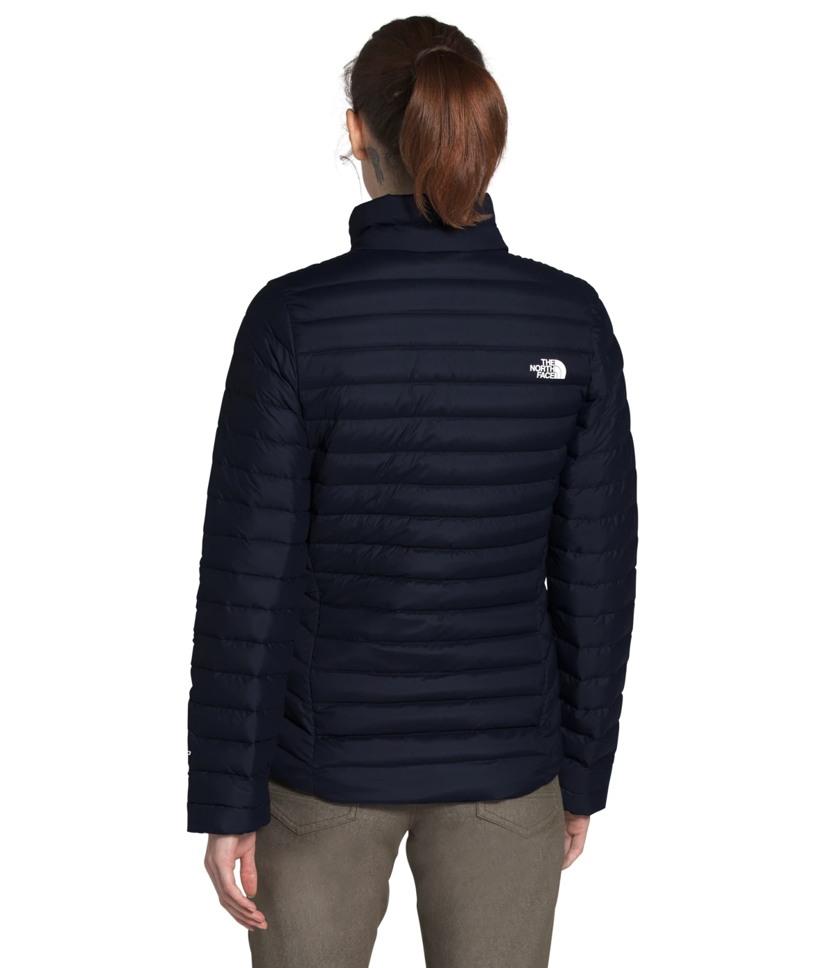 'The North Face' Women's Stretch Down Jacket - Aviator Navy - Image 2
