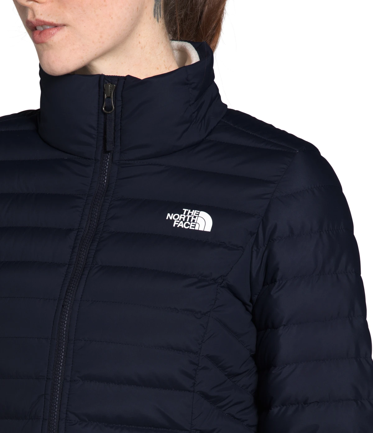 'The North Face' Women's Stretch Down Jacket - Aviator Navy - Image 4