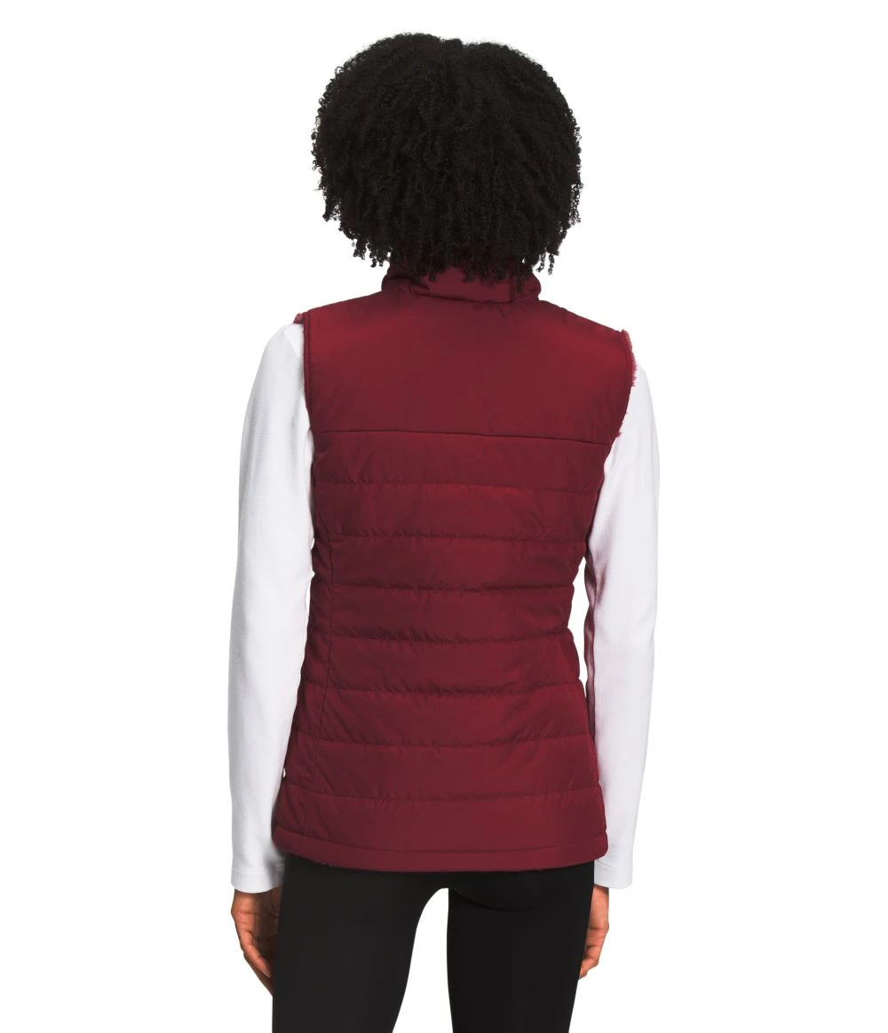 'The North Face' Women’s Mossbud Insulated Reversible Vest - Cordovan - Image 3