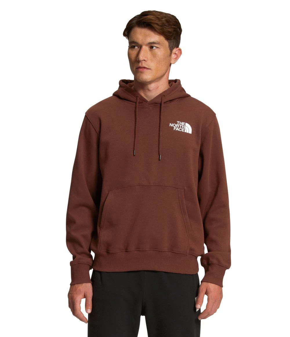 'The North Face' Men's Box NSE Pullover Hoodie - Dark Oak - Image 2