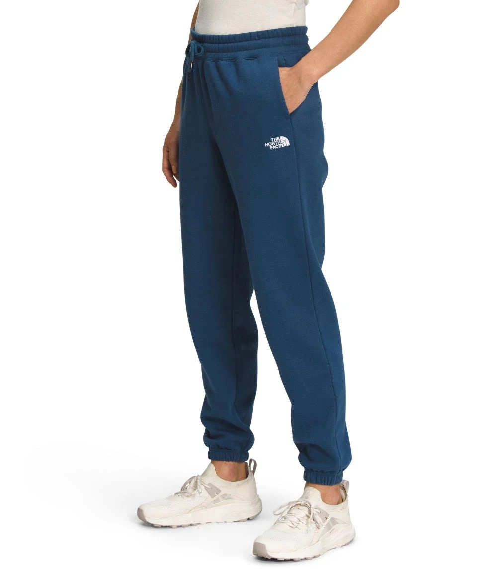 'The North Face' Women's Half Dome Fleece Sweatpants - Shady Blue - Image 2