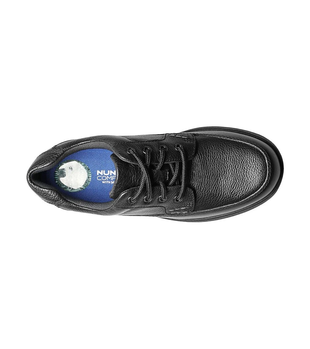 'Nunn Bush' Men's Cam Moc Toe Oxford - Black Tumbled - Image 2