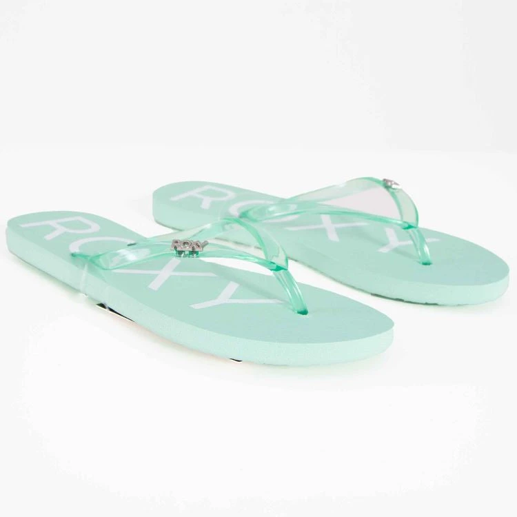'Roxy' Women's Viva Jelly Sandal - Mint - Image 3
