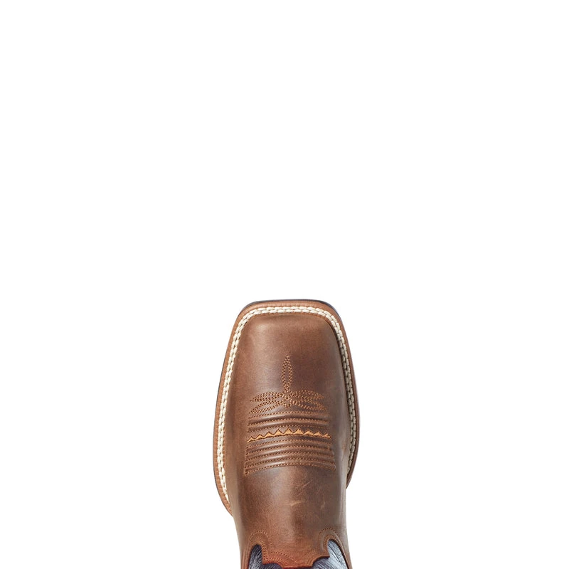 'Ariat' Women's Primetime Square Toe - Brown - Image 2