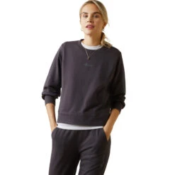 'Ariat' Women's Memento Sweatshirt - Periscope