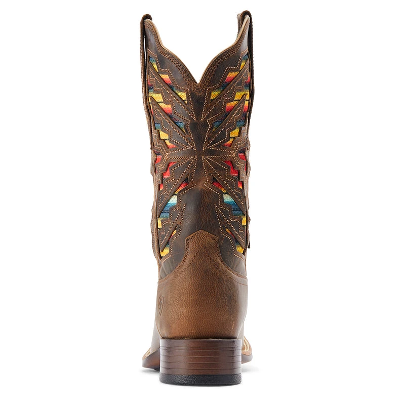 'Ariat' Women's Laney VentTEK 360 Western Square Toe - Desert Pearl - Image 5