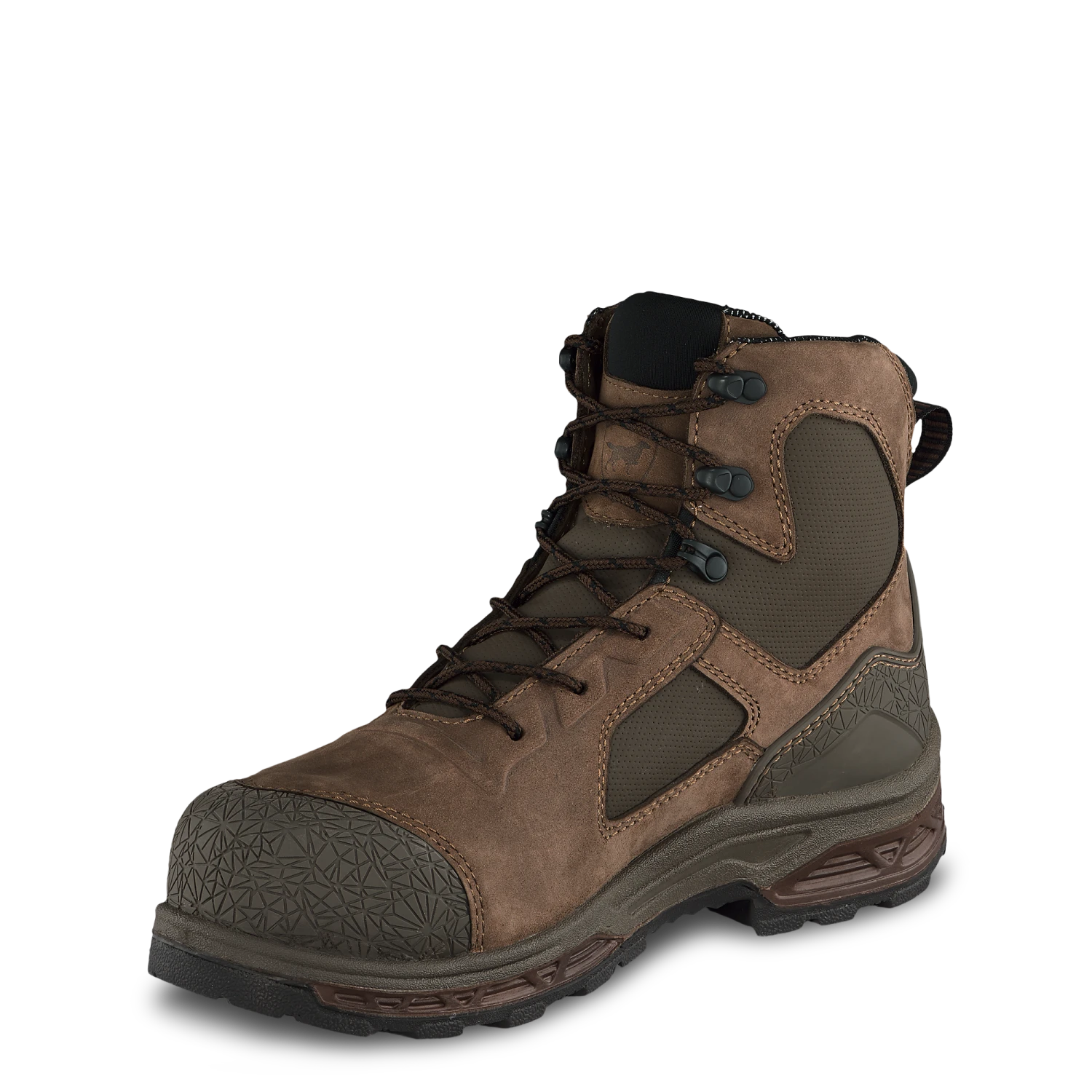 'Irish Setter' Men's 6" Kasota EH WP Met Comp Toe - Brown / Black - Image 5