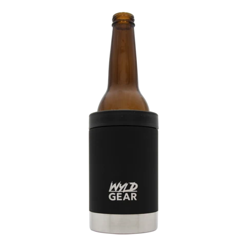 'WYLD GEAR' Multi Can Koozie - Black - Image 2