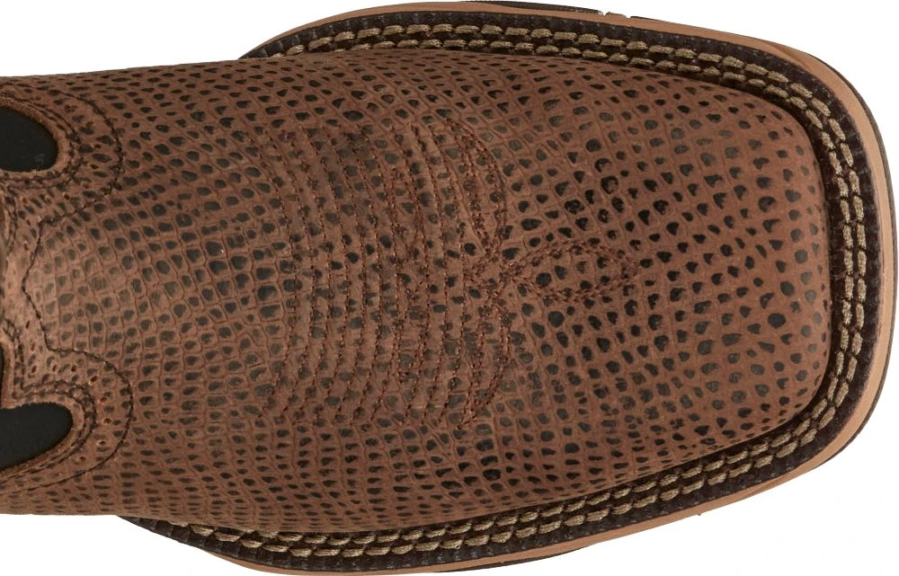 'Tony Lama' Men's 11" Medford WP Steel Toe - Brown / Black - Image 2