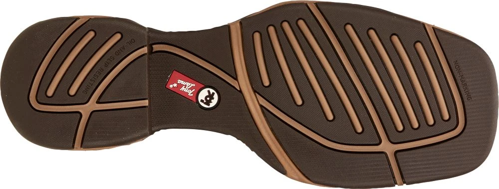 'Tony Lama' Men's 11" Medford WP Steel Toe - Brown / Black - Image 3