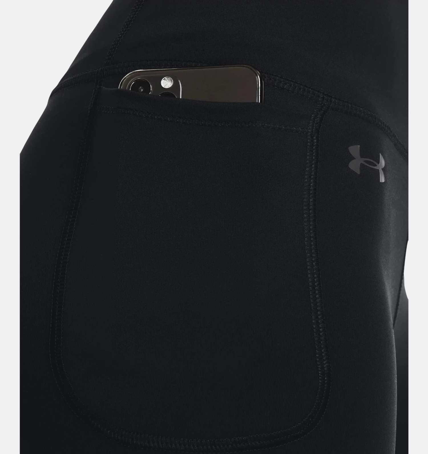 'Under Armour' Women's Motion Ankle Leg Pant - Black - Image 2