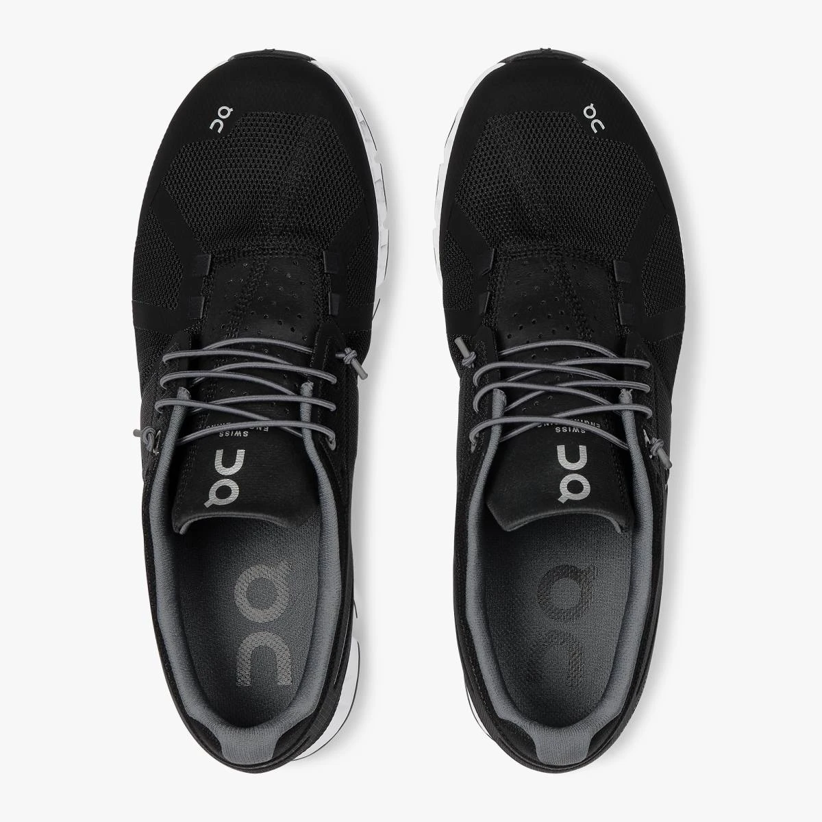 'On Running' Men's Cloud - Black / White - Image 2