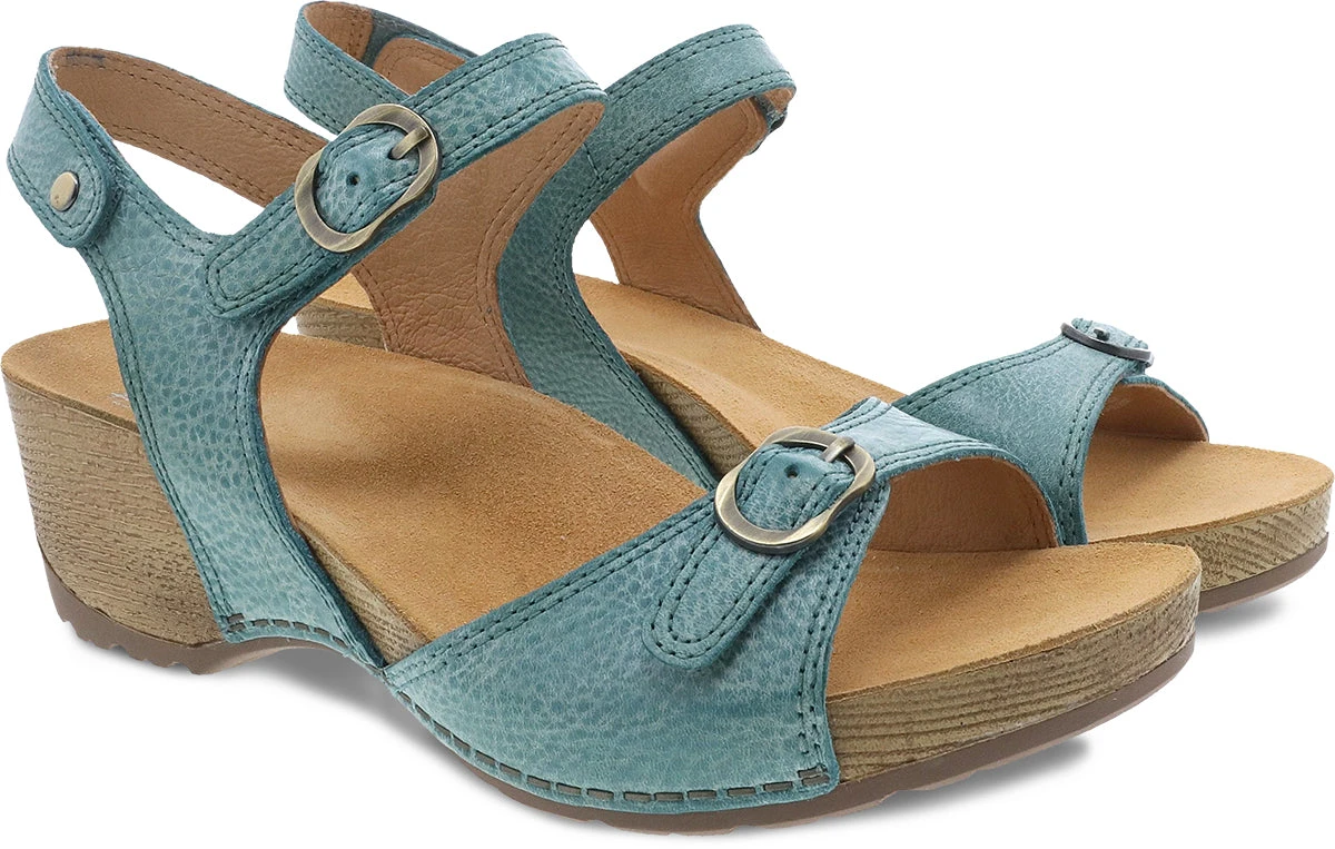 'Dansko' Women's Tricia - Lagoon Milled Burnished - Image 5