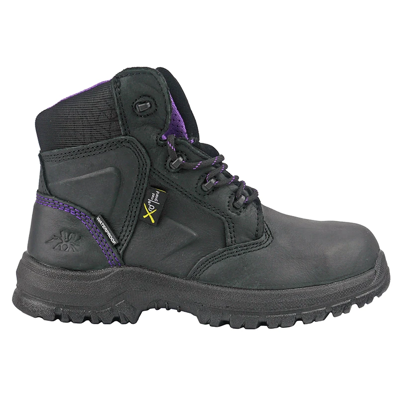 'Hoss Boots' Women's 6" Tina Int. MetGuard EH WP Comp Toe - Black