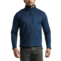 'Sitka' Men's Dry Creek Fleece Jacket - Deep Water