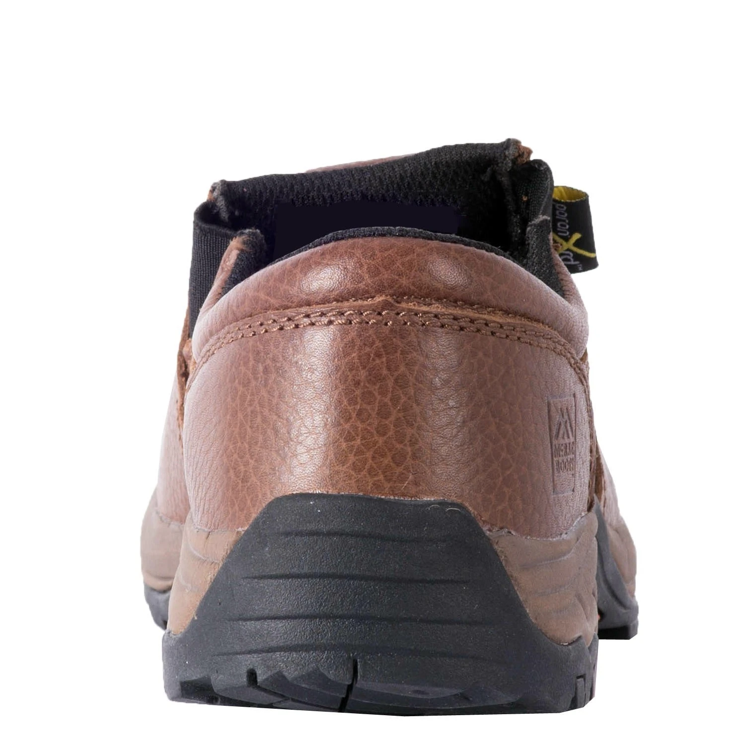 'McRae' Men's 3" Internal Met Guard Comp Toe Slip-On - Brown - Image 5