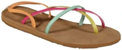 'Roxy' Women's Peyton Strappy Sandal - Neon Lights