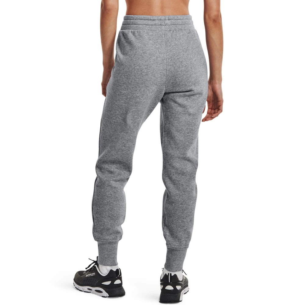'Under Armour' Women's Armour Fleece Joggers - Steel Medium Heather - Image 2