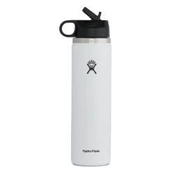 'Hydro Flask' 24 Oz. Wide Mouth W/Flex Straw Lid - White